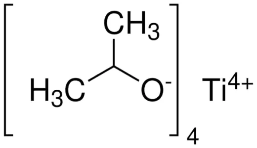Titanium Dioxide TTIP precursor structure